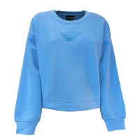 EMPORIO ARMANI SWEATSHIRT BLU ORTENSIA