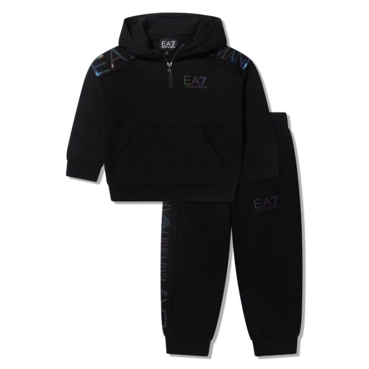 Ea7 Emporio Armani tuta completa da Bimbo nera 