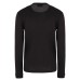 EA7 EMPORIO ARMANI T-SHIRT NERA A MANICHE LUNGHE DA UOMO 