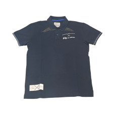 La Martina Polo da Uomo Blu Logo a contrasto 