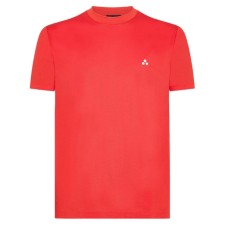 Peuterey T-shirt Rossa da Uomo con logo nella parte anteriore