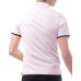 K-Way Polo Rosa Vincent in piquet di cotone stretch