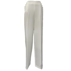 Giulia N Couture Pantalone bianco 