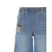 Moschino Pantaloncino in jeans Denim Blu con Patch Teddy Bear