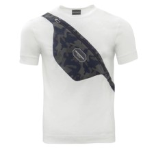 Emporio Armani T-shirt a manica corta Bianca da Uomo