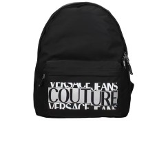 Versace Jeans Couture Zaino Nero da uomo con logo lettering