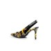 Versace Jeans Couture Décoletté Nera con stampa Baroque all over
