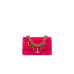 Versace Jeans Couture Borsa in velluto Fucsia a tracolla da Donna