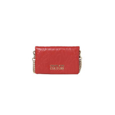 Versace Jeans Couture Borsa Rossa da Donna con logo lettering All Over