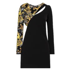 Versace Jeans Couture Abito corto da Donna a trapezio nero