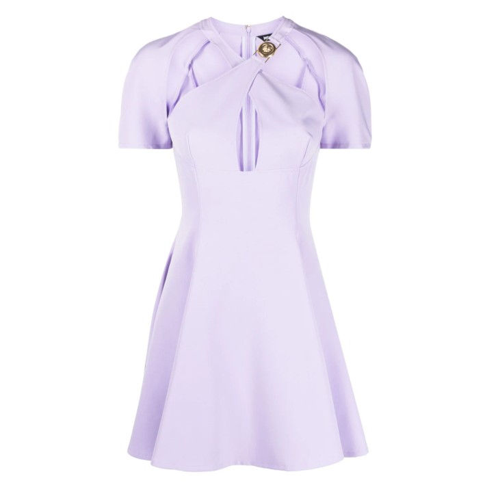 Just Cavalli abito corto lilla da Donna 