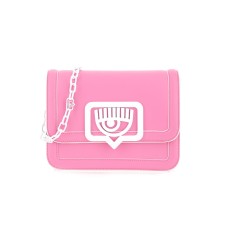 CHIARA FERRAGNI BORSA A TRACOLLA ROSA EYELIKE WHITE