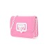 CHIARA FERRAGNI BORSA A TRACOLLA ROSA EYELIKE WHITE