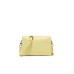 CHIARA FERRAGNI BORSA GIALLA A TRACOLLA CON LOGO EYESTAR 