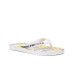 Versace Jeans Couture Infradito bianco in gomma con logo Couture