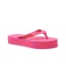 Versace Jeans Couture Infradito Rosa da Donna con Logo all over