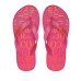 Versace Jeans Couture Infradito Rosa da Donna con Logo all over