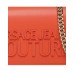 Versace Jeans Couture Borsa a Mano da Donna Rossa, con Logo a contrasto