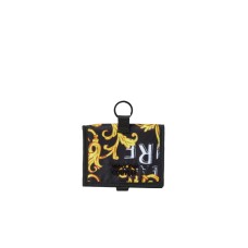 Versace Jeans Couture Porta Carte da Uomo con stampa Baroque all over