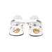 MOSCHINO TEDDY BEAR ALL OVER PRINT NEWBORN MARY JANE - Colore: WHITE