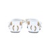 MOSCHINO BALLERINA NEONATA CON LOGO TEDDY ALL OVER