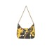 Versace Jeans Couture BORSA HOBO A SPALLA BLACK CON STAMPA BAROCCO ALL OVER E TRACOLLA ESTRAIBILE