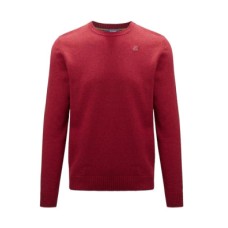 K-Way  Maglioncino rosso da Uomo con logo nella parte anteriore 