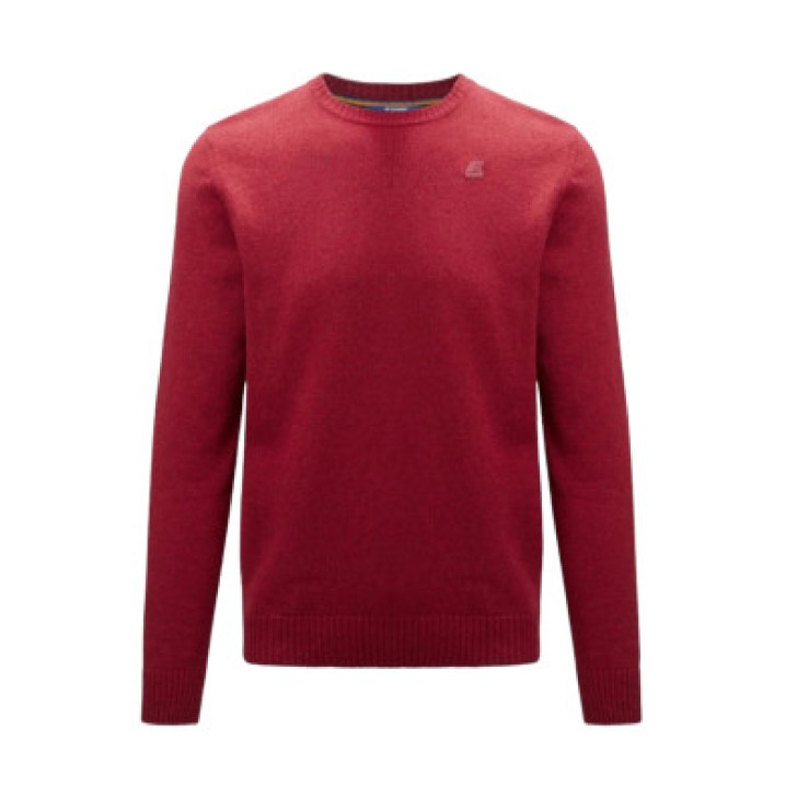 K-Way  Maglioncino rosso da Uomo con logo nella parte anteriore 