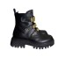 MOSCHINO ANFIBIO CON TIRPLO LOGO LETTERING