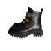 MOSCHINO ANFIBIO CON TIRPLO LOGO LETTERING