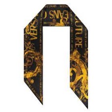 VERSACE JEANS COUTURE FOULARD BLACK/GOLD