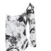 VERSACE JEANS COUTURE BODY WHITE + BLACK CON STAMPA BAROCCO