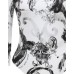 VERSACE JEANS COUTURE BODY WHITE + BLACK CON STAMPA BAROCCO