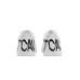 Just Cavalli Sneakers in pelle Bianca con maxi logo lettering