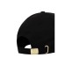 Just Cavalli Cappello baseball nero in cotone Unisex con logo dorato