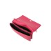 Just Cavalli Borsa Fucsia con tracolla in catena estraibile e logo lettering