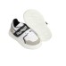 DSQUARED2 SNEAKER IN LEATHER WHITE BACK E SUEDE GREY CON LOGO LETTERING