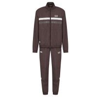 EA7 EMPORIO ARMANI TUTA COMPLETA BROWN DYNAMIC ATHELETE IN TESSUTO TECNICO VENTUS7	