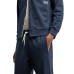 EA7 EMPORIO ARMANI TUTA COMPLETA CORE INDENTITY IN COTONE BLUE