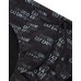 EA7 EMPORIO ARMANI SLIP DA MARE NERO DA UOMO CON STAMPA MONOGRAM 