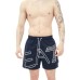 EA7 EMPORIO ARMANI BOXER DA MARE BLU DA UOMO CON LOGO RICAMATO  