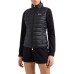EA7 EMPORIO ARMANI GILET CORE LADY BLACK IMBOTTITO IN MISTO NYLON RICICLATO