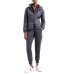 EA7 EMPORIO ARMANI GIUBBOTTO BLUE CORE LADY IMBOTTITA IN MISTO NYLON RICICLATO	