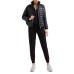 EA7 EMPORIO ARMANI GIUBBOTTO BLACK CORE LADY IMBOTTITA IN MISTO NYLON RICICLATO	