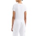 EA7 EMPORIO ARMANI T-SHIRT A MANICA CORTA WHITE DYNAMIC ATHLETE IN TESSUTO TECNICO NATURAL VENTUS7	