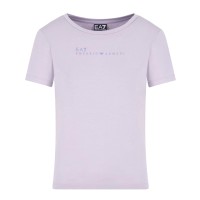 EA7 EMPORIO ARMANI T-SHIRT A MANICA CORTA LILLA DYNAMIC ATHLETE IN TESSUTO TECNICO NATURAL VENTUS7	