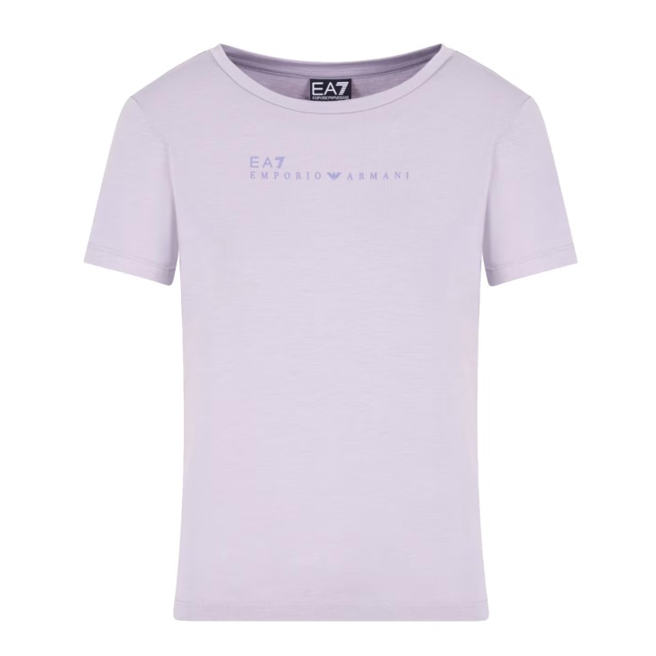 EA7 EMPORIO ARMANI T-SHIRT A MANICA CORTA LILLA DYNAMIC ATHLETE IN TESSUTO TECNICO NATURAL VENTUS7	