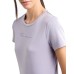 EA7 EMPORIO ARMANI T-SHIRT A MANICA CORTA LILLA DYNAMIC ATHLETE IN TESSUTO TECNICO NATURAL VENTUS7	