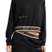 EA7 EMPORIO ARMANI FELPA BLACK CON CAPPUCCIO DYNAMIC ATHLETE IN TESSUTO TECNICO NATURAL VENTUS7