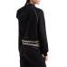 EA7 EMPORIO ARMANI FELPA BLACK CON CAPPUCCIO DYNAMIC ATHLETE IN TESSUTO TECNICO NATURAL VENTUS7